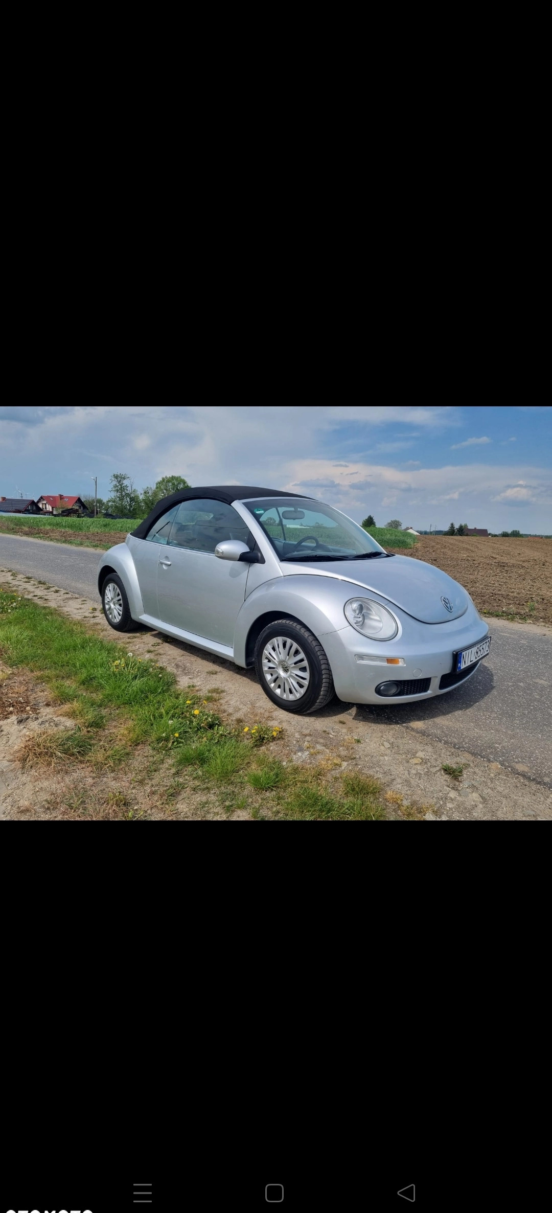 Volkswagen New Beetle cena 14000 przebieg: 208000, rok produkcji 2005 z Grudziądz małe 154